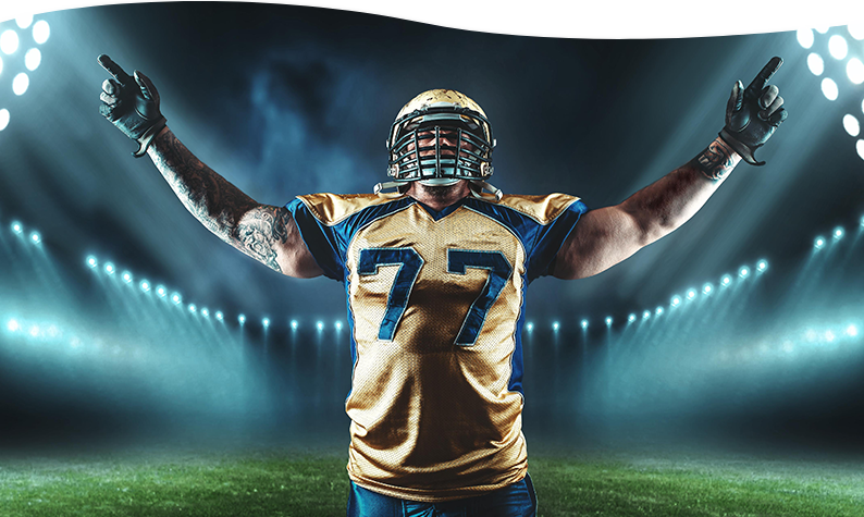 American football sports betting